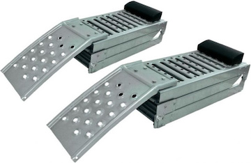 ST600833 Trikrát zložiteľné oceľové hobby nájazdy 2m / 500kg