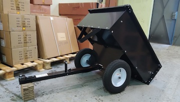 Príves pre záhradné traktory s kapacitou 225kg