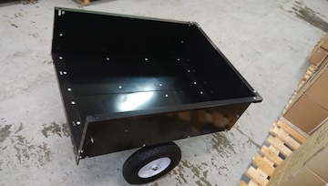 Príves pre záhradné traktory s kapacitou 225kg