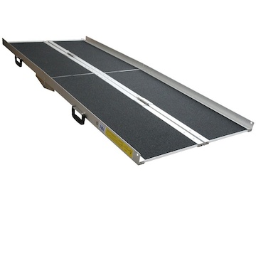 STR017-8 3x zložiteľné prenosné nájazdy pre invalidné vozíky 2,44m / 250kg