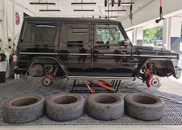L750E Profesionálny prenosný zdvihák na auto Carlift CL3500 - 3,5t