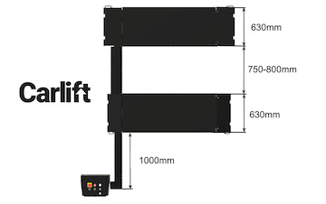 YL635FW, QY-6105A Profesionálny nožnicový zdvihák na auto Carlift 3500kg/1830mm
