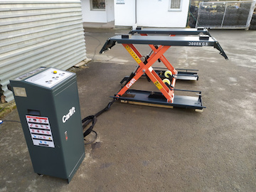 QY-6010 Profesionálny nožnicový zdvihák na auto Carlift CR3000+ - 3t