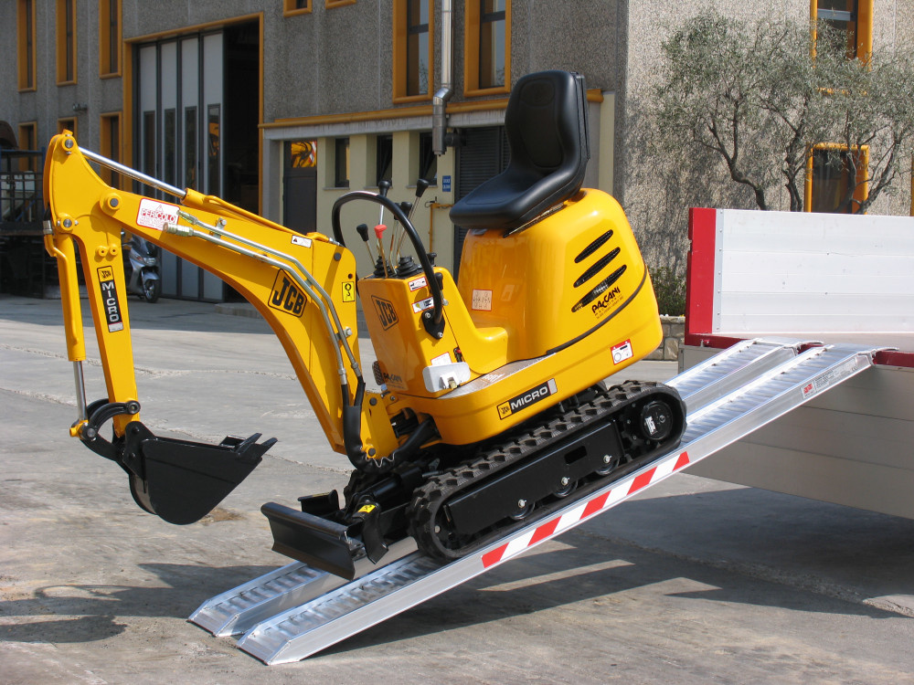 M100/30S Hliníkové nájazdy Metalmec - 3 m / 2,5t